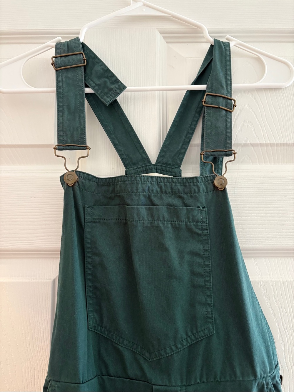 Forest Green Women's Cotton Overalls | like new!